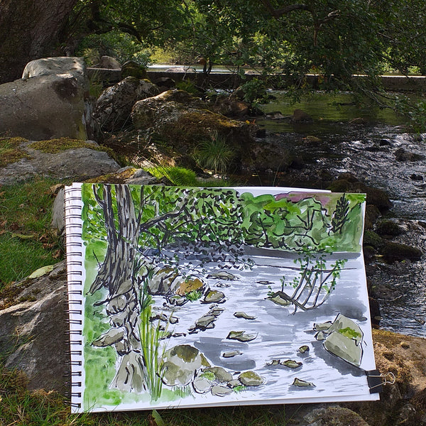Sketch Across the World 2021 - the Elan Valley part 2
