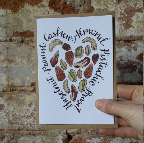 Nuts about You! Greeting card