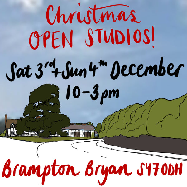 Christmas Open Studios - save the date!