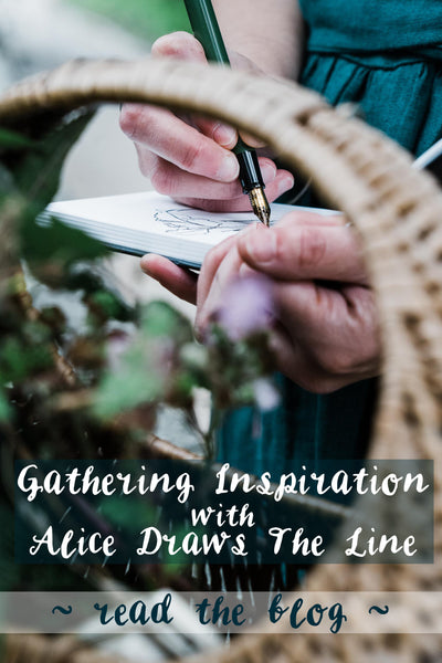 Gathering inspiration and documenting the process