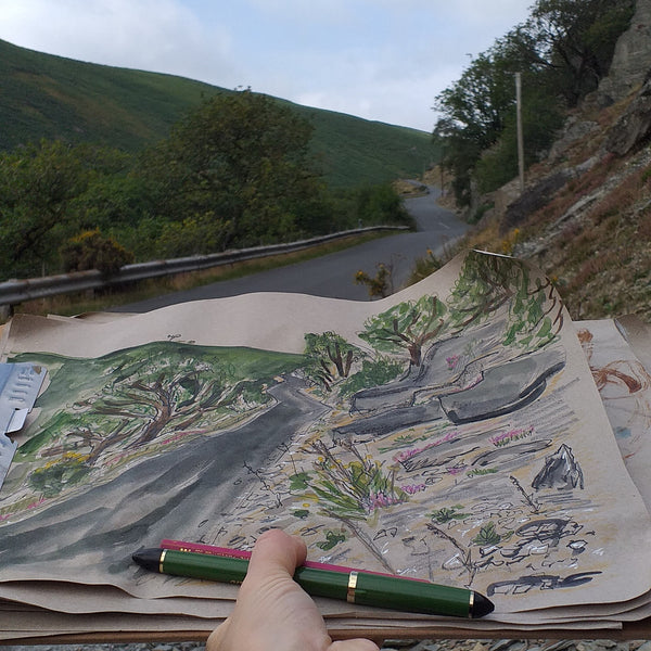 Sketch Across the World 2021- the Elan Valley part1