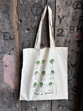 Load image into Gallery viewer, Christmas Tote Bags - Twist and Sprout, Mice Pies and Cheese Please
