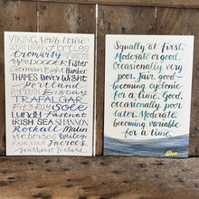Load image into Gallery viewer, Shipping Forecast inspired prints by Alice Savery of Alice Draws the Line