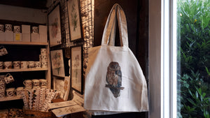 Tawny Owl tote bag by Alice Draws the Line