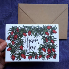 Load image into Gallery viewer, Thank Yew! A Thank You card