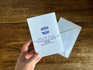 Moderate or Good- card inspired by the Shipping Forecast greeting card