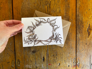 Set of 12 Cards, Botanical cards for each month of the year