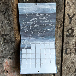 2026 Moderate or Good Shipping Forecast Wall Calendar