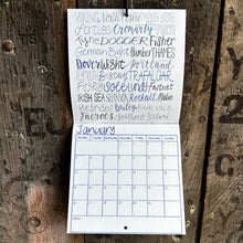 Load image into Gallery viewer, 2026 Moderate or Good Shipping Forecast Wall Calendar