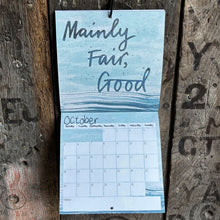 Load image into Gallery viewer, 2026 Moderate or Good Shipping Forecast Wall Calendar