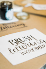 Load image into Gallery viewer, Brush Lettering workshop with Alice Draws the Line