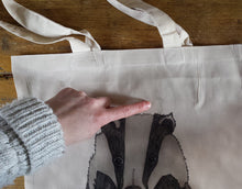 Load image into Gallery viewer, Seconds sale tote bags by Alice Draws the Line