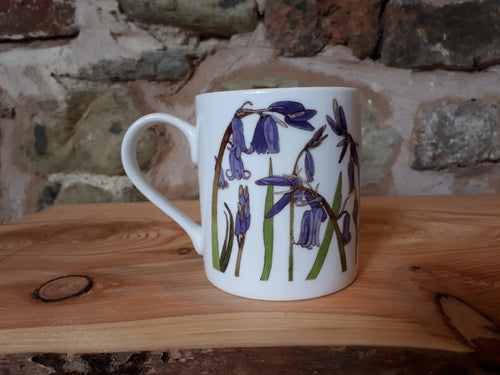 Bluebell China mug by Alice Draws The Line