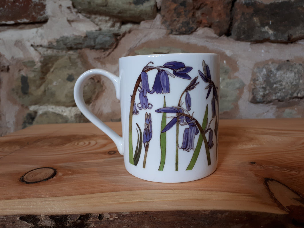 Bluebell China mug by Alice Draws The Line