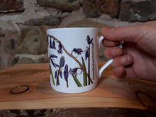 Load image into Gallery viewer, Bluebell China mug by Alice Draws The Line