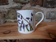 Load image into Gallery viewer, Bluebell China mug by Alice Draws The Line