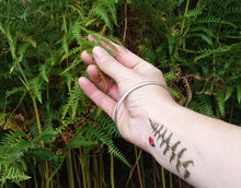 Load image into Gallery viewer, Ferns, Bracken and Ladybirds temporary tattoos by Alice Draws The Line