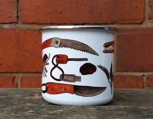 Bushcraft Enamel Mug Design