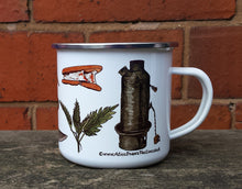 Load image into Gallery viewer, Bushcraft Enamel Mug Design