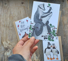 Load image into Gallery viewer, Card collection by Alice Draws The Line 3 character cards