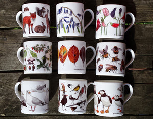 China mug designs by Alice Draws The Line