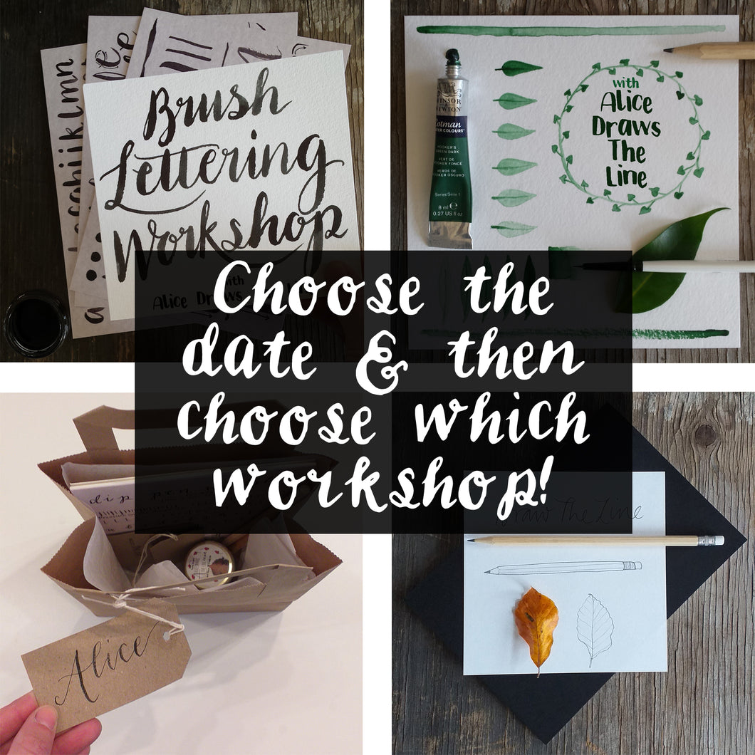 Workshop for two (you choose which workshop)