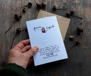 Cupule of Coffee Greeting Card