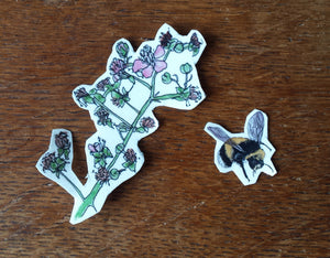 Botanical Flower tattoos by Alice Draws The Line