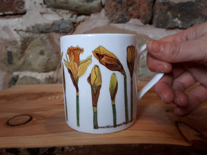 Daffodils China Mug by Alice Draws the Line