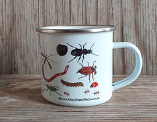 Load image into Gallery viewer, Bug Mug Enamel Mug Design