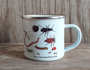 Bug Mug Enamel Mug Design