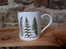 Load image into Gallery viewer, Ferns and Bracken China Mug by Alice Draws The Line