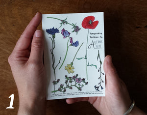Botanical Flower tattoos by Alice Draws The Line