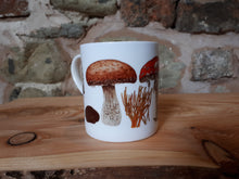 Load image into Gallery viewer, Fungi and Mushroom mug by Alice Draws The Line
