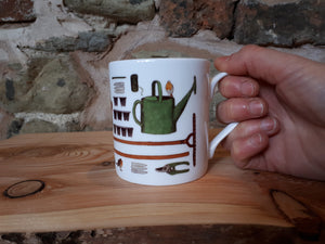 Gardener's Allotment mug by Alice Draws The Line