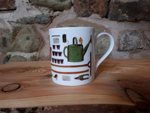 Gardener's Allotment mug by Alice Draws The Line