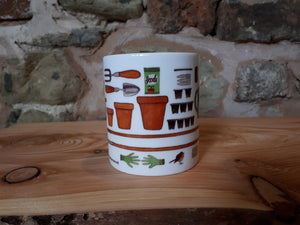 Gardener's Allotment mug by Alice Draws The Line