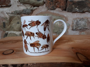 Honey Bee China mug by Alice Draws The Line