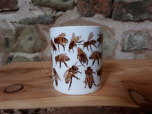 Load image into Gallery viewer, Honey Bee China mug by Alice Draws The Line