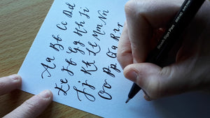 Lovely Lettering workshop by Alice Draws the Line, modern calligraphy, brush lettering, hand lettering, digital workshop