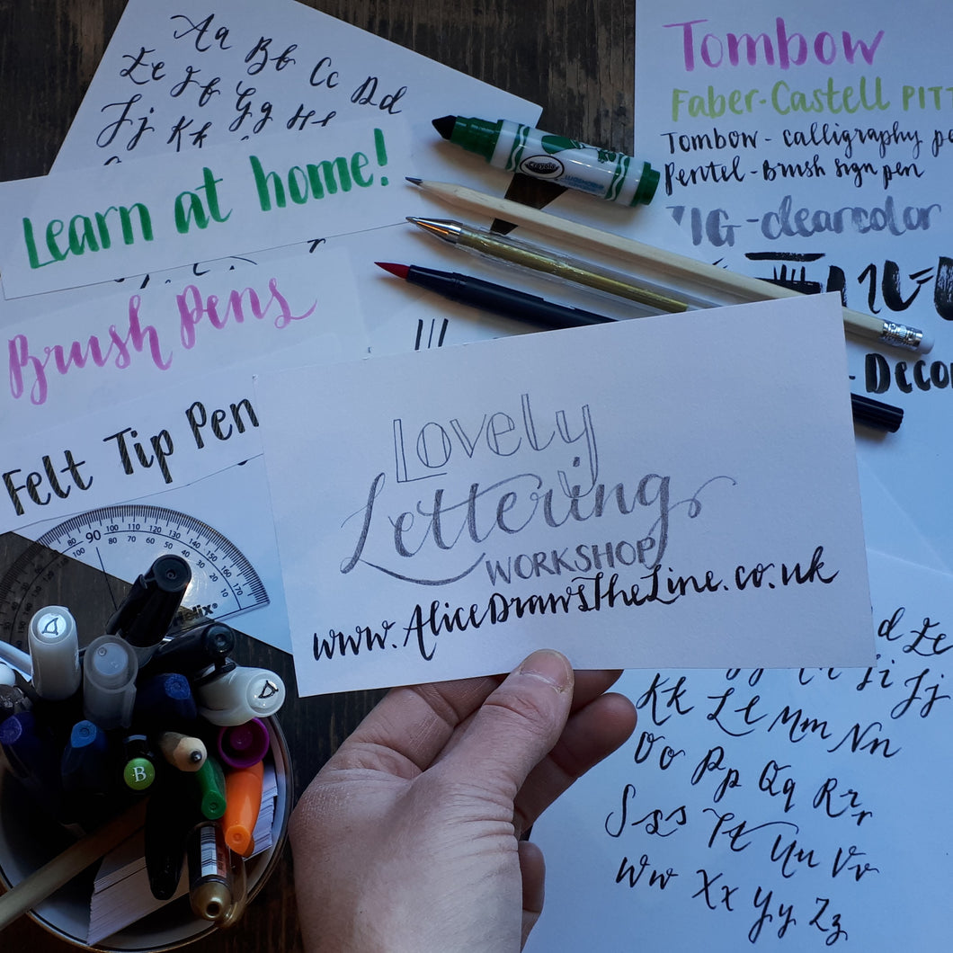 Lovely Lettering workshop (digital)