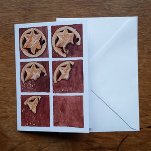 Mince Pie Christmas Cards