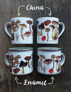 Mushrooms China Mug