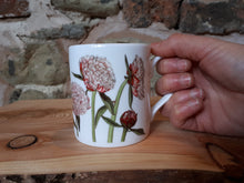 Load image into Gallery viewer, Peony China mug by Alice Draws The Line