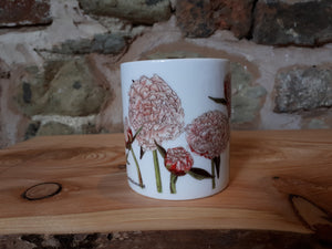Peony China mug by Alice Draws The Line