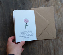 Load image into Gallery viewer, Botanical Bouquet card collection by Alice Draws the Line, set of 3 floral greeting cards, blank inside