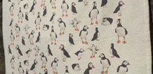 Load image into Gallery viewer, Puffin Tea Towel