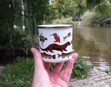 Load image into Gallery viewer, River species Enamel Mug Design