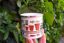 Load image into Gallery viewer, Allotment mug for gardeners by Alice Draws The Line, grow your own coffee cup