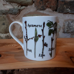 Twig Identification mug by Alice Draws The Line